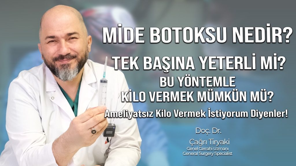 Mide Botoksu Nedir? Endoskopik Uygulama Nasıl Yapılıyor? #midebotoksu #midebalonu #tüpmide #diyet
